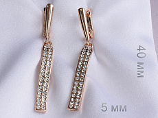 фото Серьги  fallon - (артикул - 18e01700-FF8373)