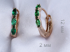 Серьги  18e00630-ZZ3706-3 фото Серьги  - (артикул - 18e00630-ZZ3706-3)