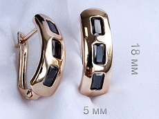 Серьги  18e00760-ZZ3707-2 фото Серьги  - (артикул - 18e00760-ZZ3707-2)