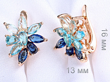 фото Серьги  fallon - (артикул - 18e01740-FF8337)